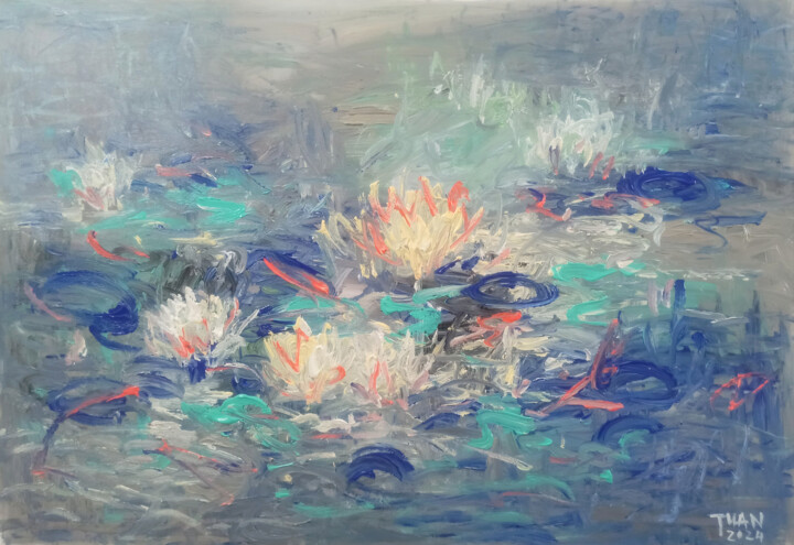 Early Morning 04 绘画, 33.5x47.2 in