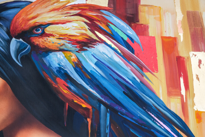 Artwork's surface or texture