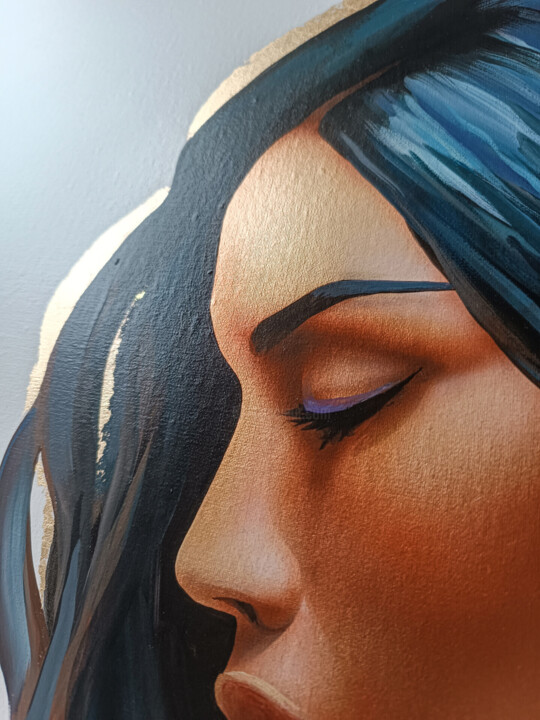 Artwork's surface or texture