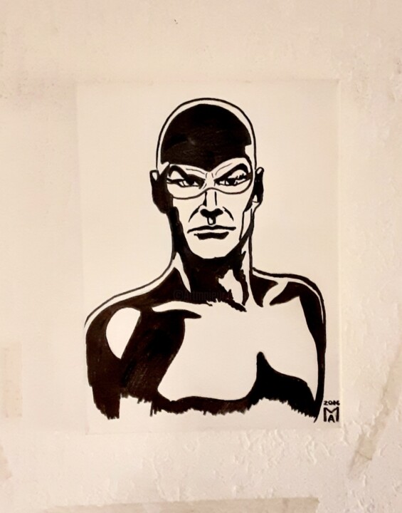 Diabolik 绘画, 15.8x11.8 in