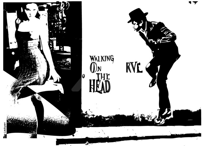 Wall King On The Head 数字艺术