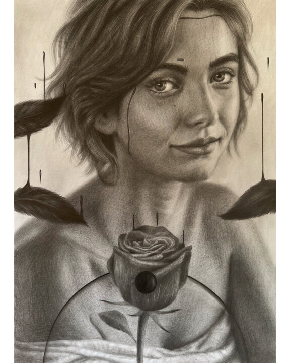 Dangerous AI 图画, 16.5x11.8 in