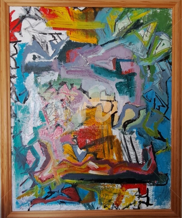 man 1 绘画, 29.7x23.6 in