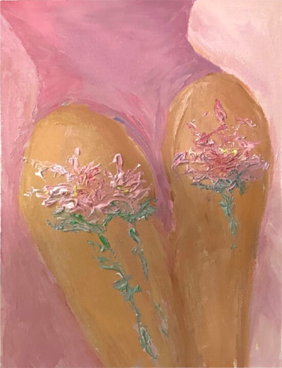 Pink Dream 绘画, 23.6x15.8 in