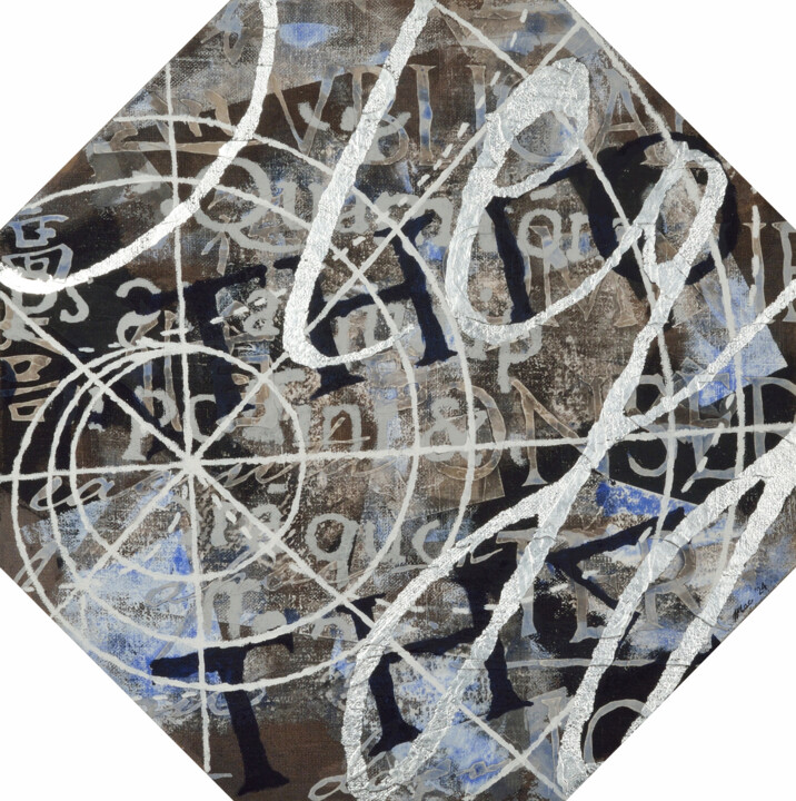 Shape of affirmation 绘画, 37.8x37.8 in