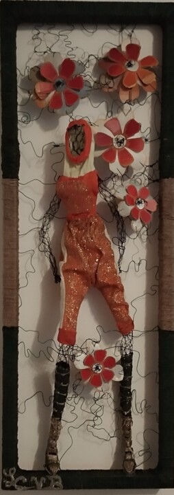La sacré fleuriste 雕塑, 43.7x15.9 in