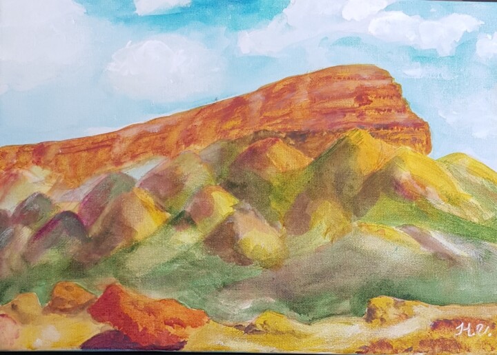 Dead Sea Hills Tablo, 9,8x13,8 in