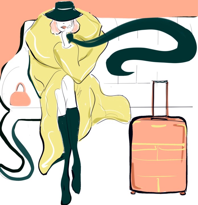 Fashion lady 数字艺术