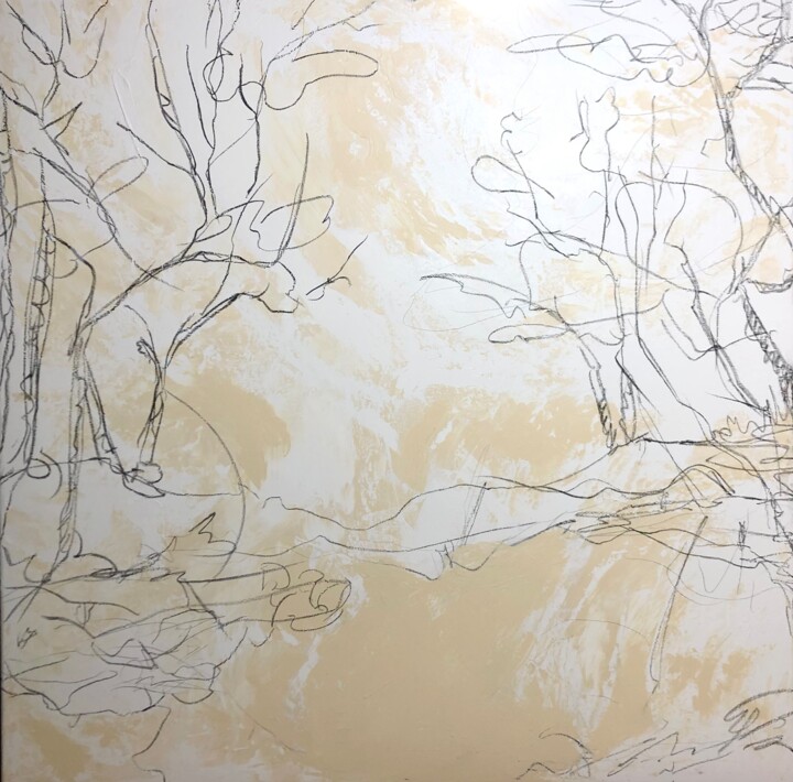 Eine Impression des heimischen Waldes Pittura, 39,4x39,4 in