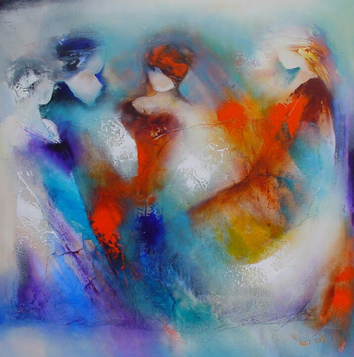 绘画,  43.3x43.3 in 