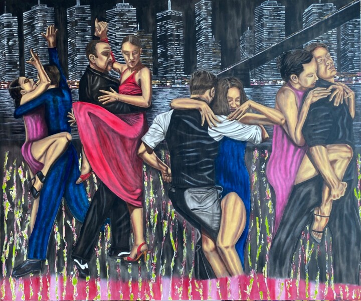 绘画,  59.1x70.9 in 