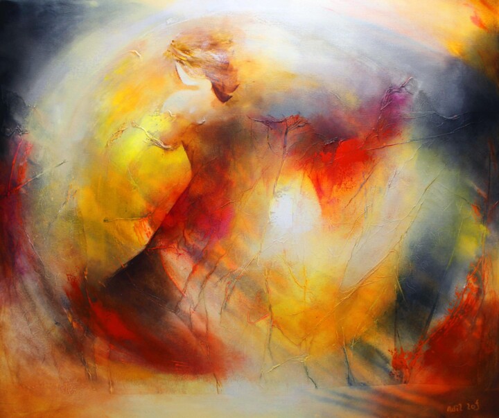 Mystery 19-04 绘画, 39.4x47.2 in