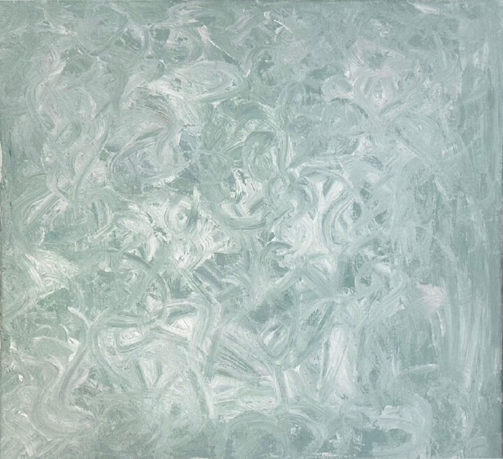 Sightly Sad 绘画, 23.6x23.6 in
