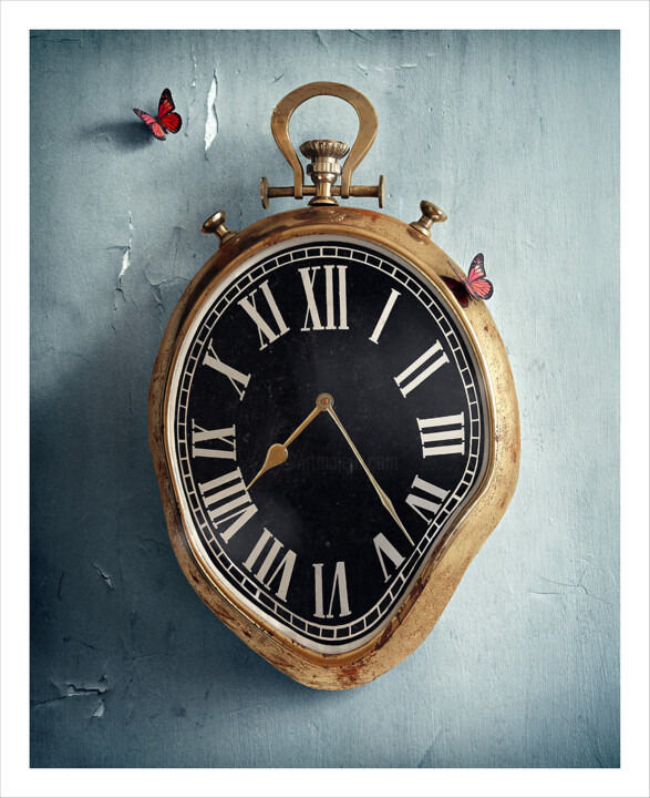 摄影 标题为“Le temps vu par Dal…” 由Bettina Dupont, 原创艺术品, 数码摄影