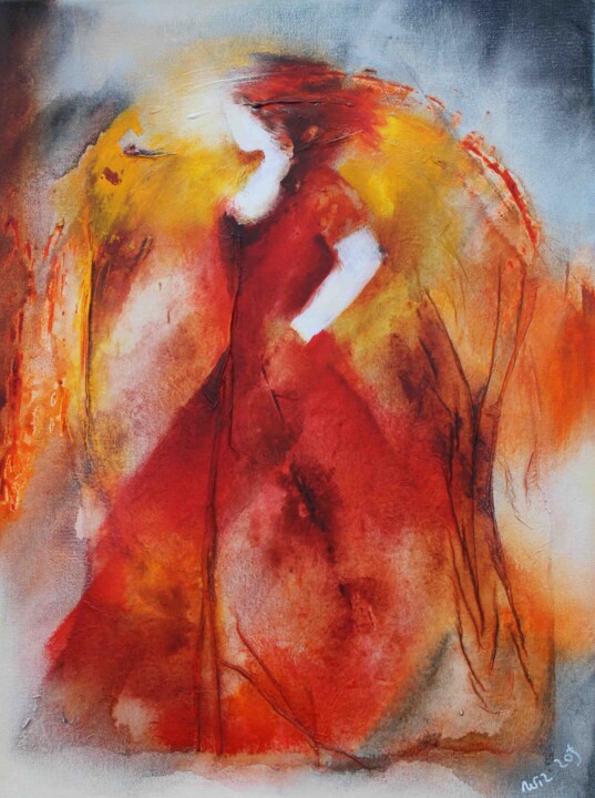 Mystery 07-09 绘画, 31.5x23.6 in