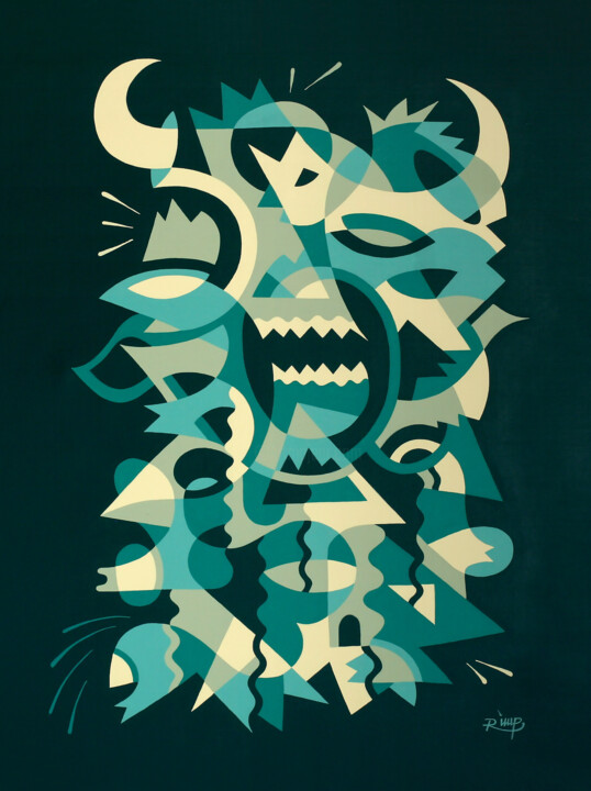 绘画,  39.4x31.9 in 