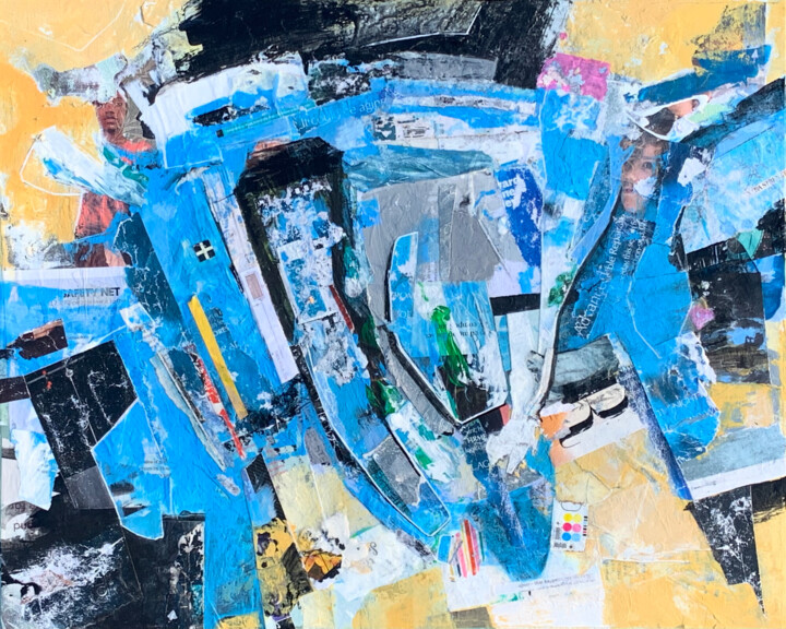 Collages titulada "Chemical Paradise S…" por Brett Nickell, Obra de arte original, Collages
