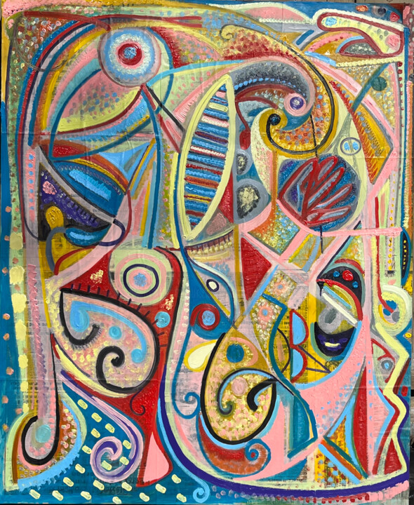 none 绘画, 48x34 in
