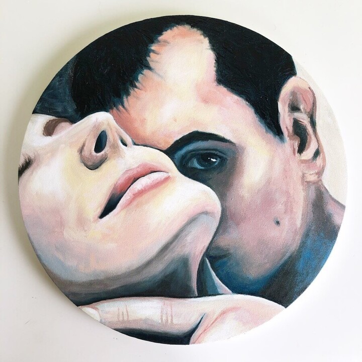 绘画,  15.8x15.8 in 