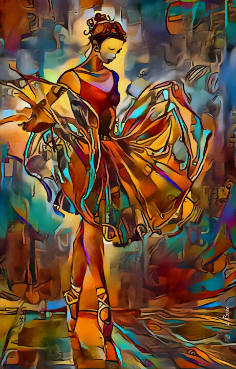 Schilderij,  30,7x19,7 in 