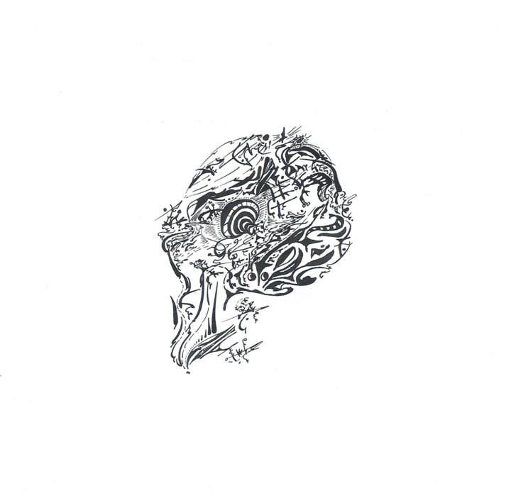 Дерево Drawing, 7.9x7.9 in