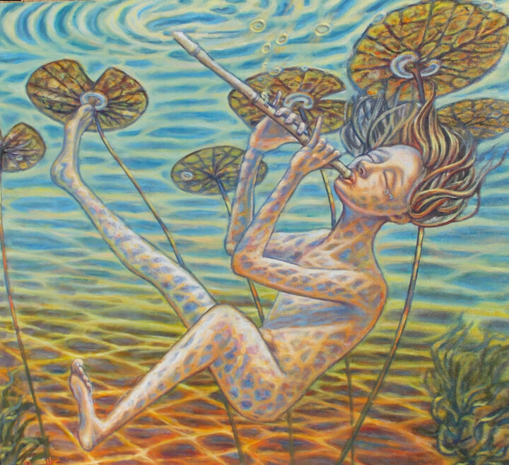 Дыхание 绘画, 49.2x53.2 in
