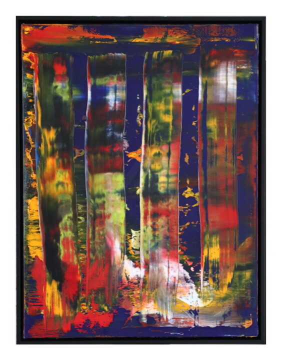 Malerei mit dem Titel "No. 1451_Alice in W…" von Guido Lötscher, Original-Kunstwerk, Öl Auf Keilrahmen aus Holz montiert