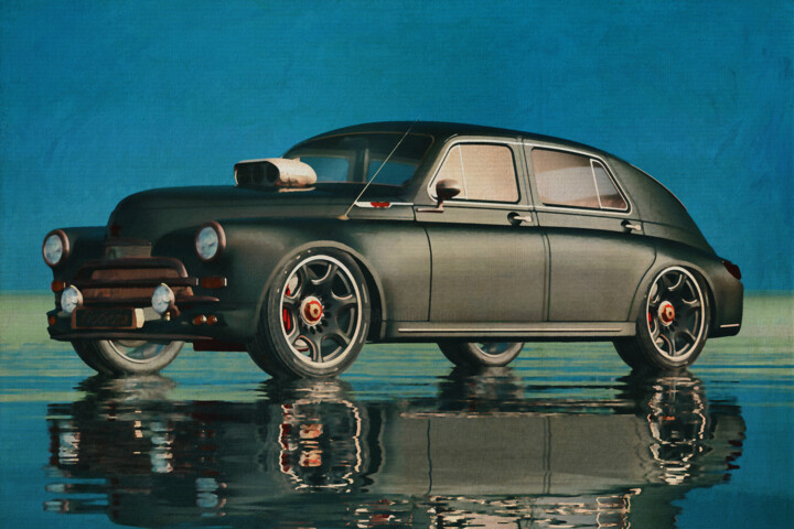Gaz M20V 194 数字艺术