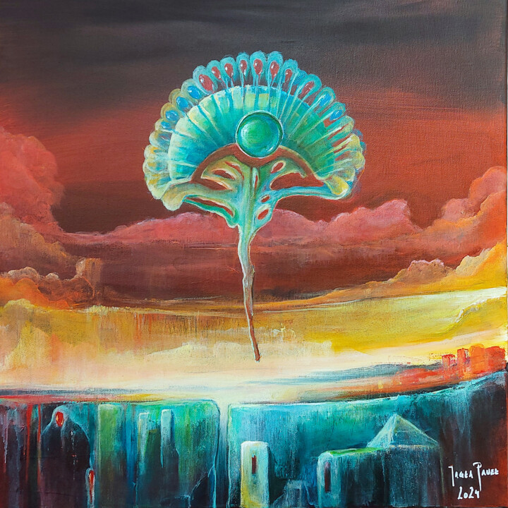 "No name" 绘画, 23.6x23.6 in