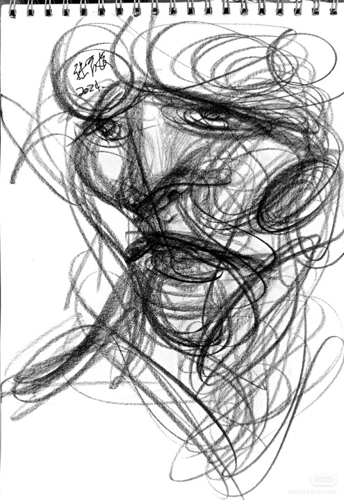 绘画,  11.8x7.9 in 