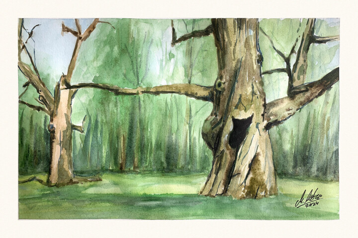 Peinture,  7,9x11,8 in 