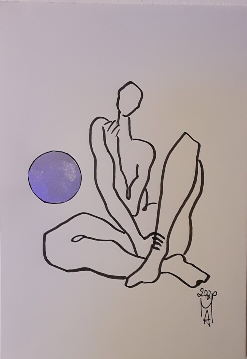 绘画,  11.8x8.3 in 