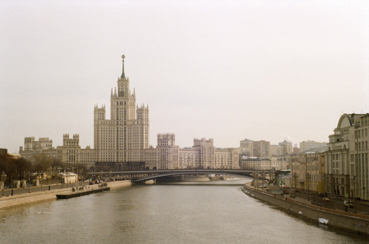 Kotelnicheskaya Embankment in pastel colours Photography