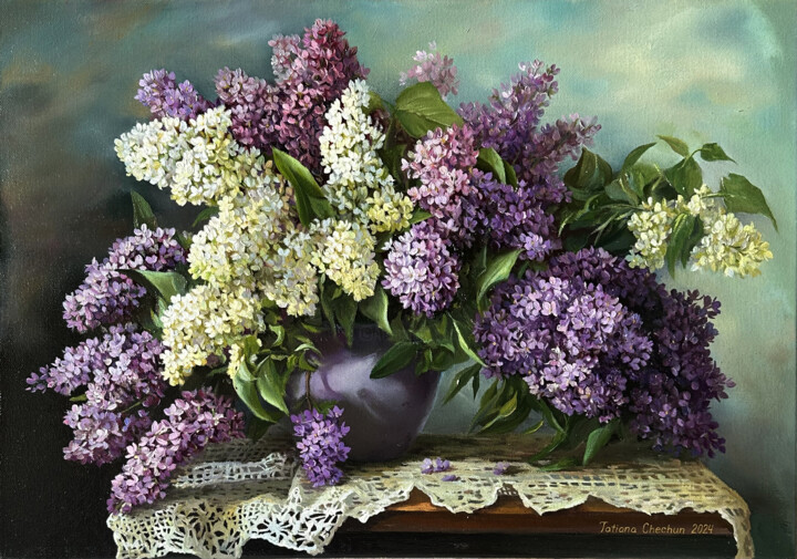 Lilac Tablo, 13,4x19,3 in