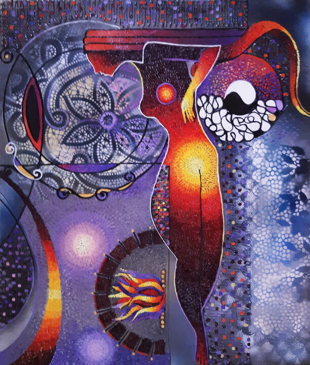 ETHEREAL VISIONS 绘画, 27.6x23.6 in