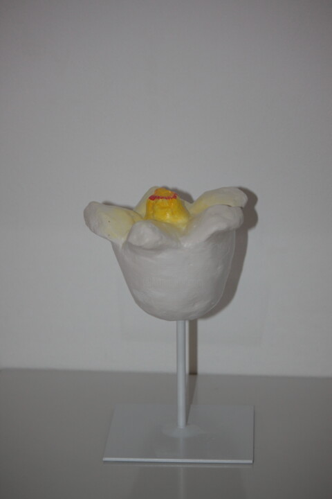 White Bud 雕塑, 5.1x4.7 in