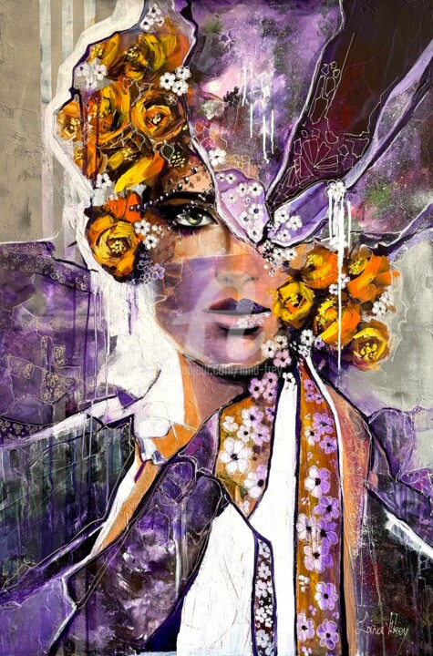 Fiorella 绘画, 47.2x31.5 in