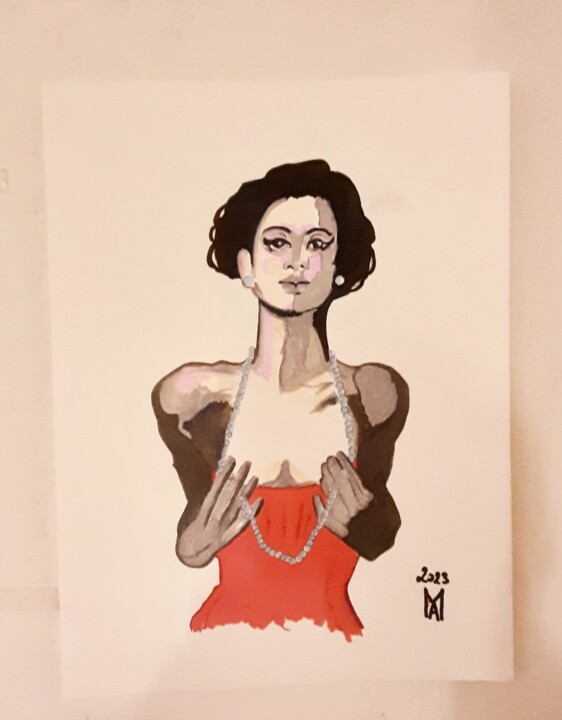 绘画,  18.9x14.2 in 