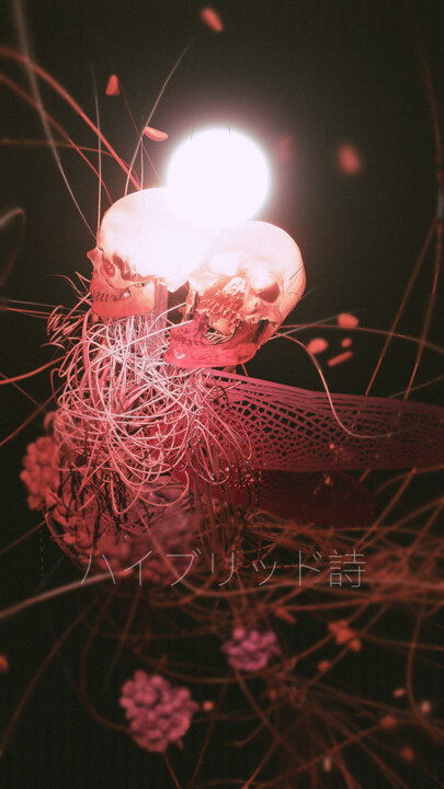 Arte digitale intitolato "Pagan hybrid" da Gustavo Castillo, Opera d'arte originale, Modellazione 3D