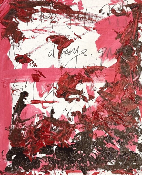 Girls help girls? 绘画, 19.7x15.8 in