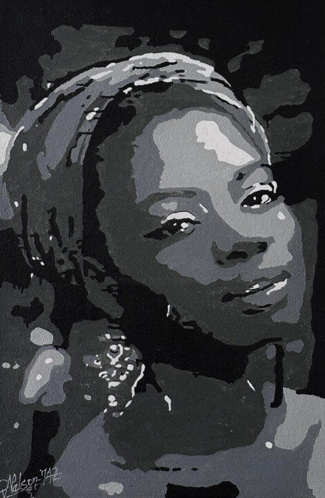 Beauté intérieure 绘画, 45.3x29.5 in