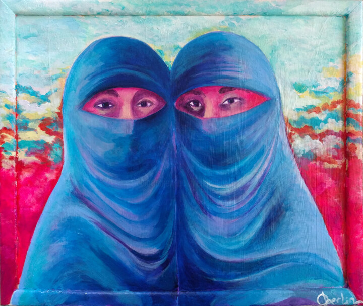 Friends 绘画, 22x26 in