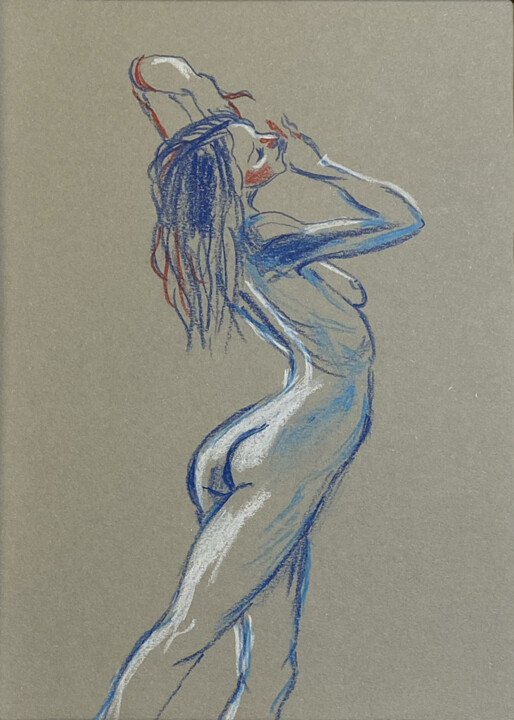 Alone with myself 图画, 6.7x4.7 in