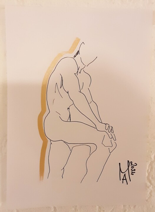 绘画,  11.4x8.3 in 