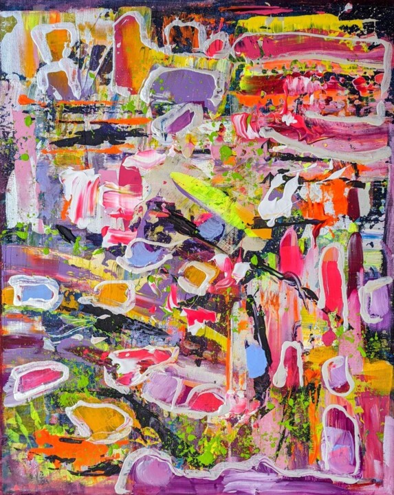 candy dream 绘画, 19.7x15.8 in