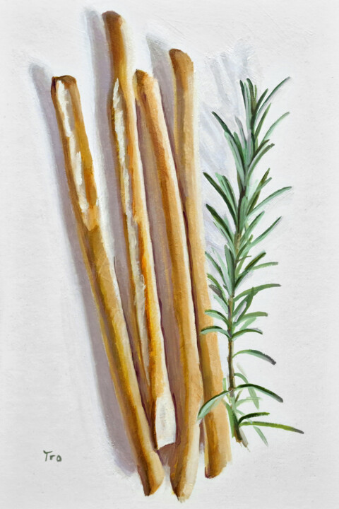 Grissini 绘画, 11.8x7.9 in