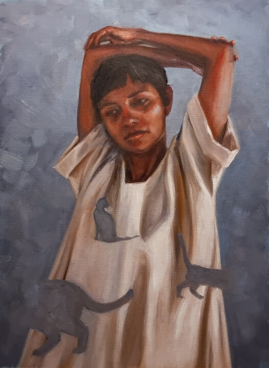 绘画,  15.8x11.8 in 