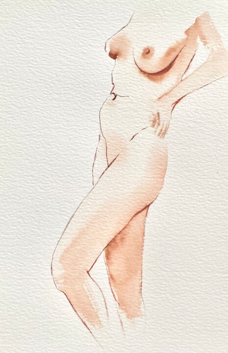 April #2 图画, 7.9x5.5 in