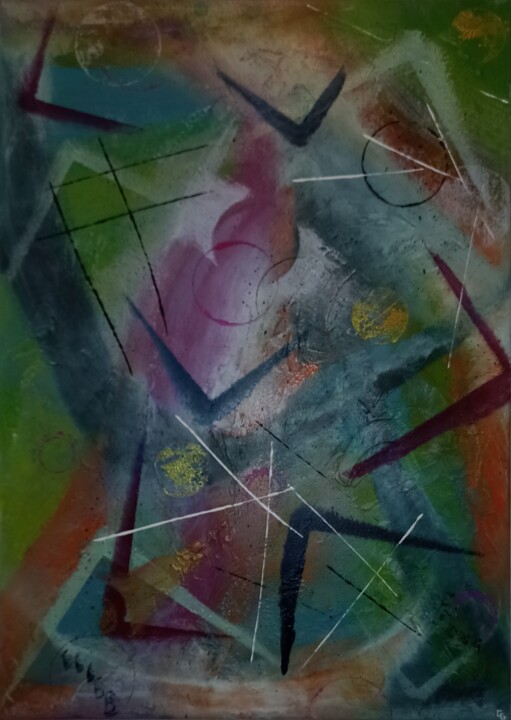 绘画,  27.6x19.7 in 