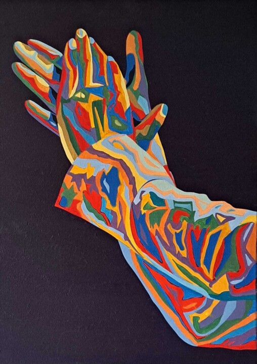 绘画,  27.6x19.7 in 